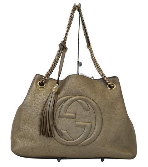 gold bag gucci|gucci bag gold chain.